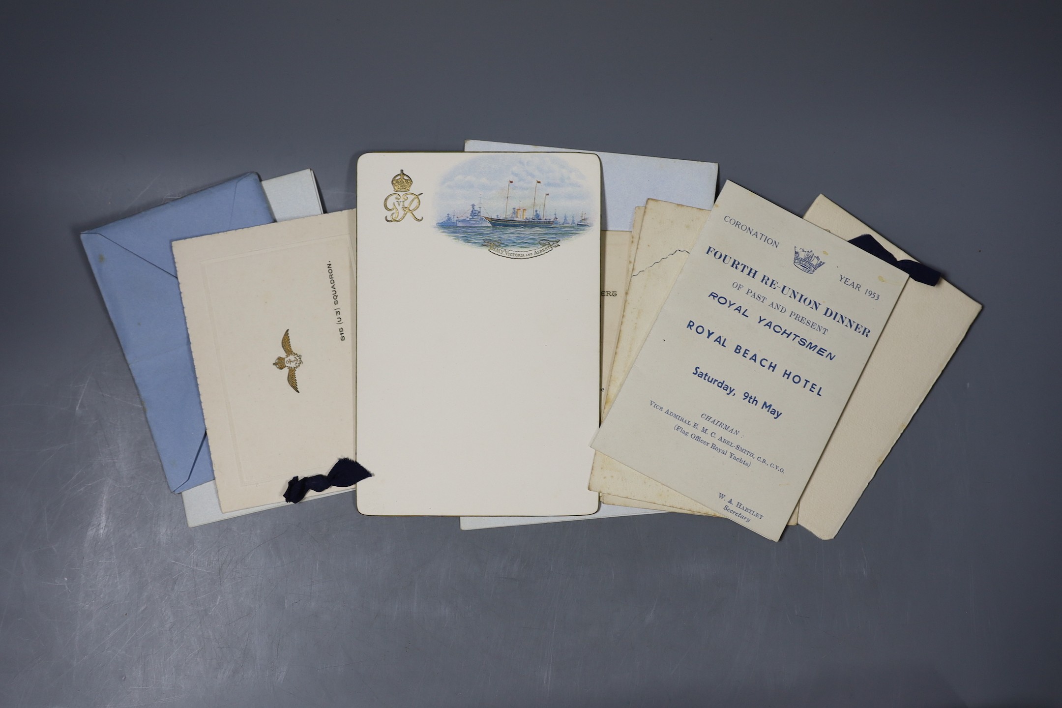 A small collection of Royal photographs/ephemera, 1930's